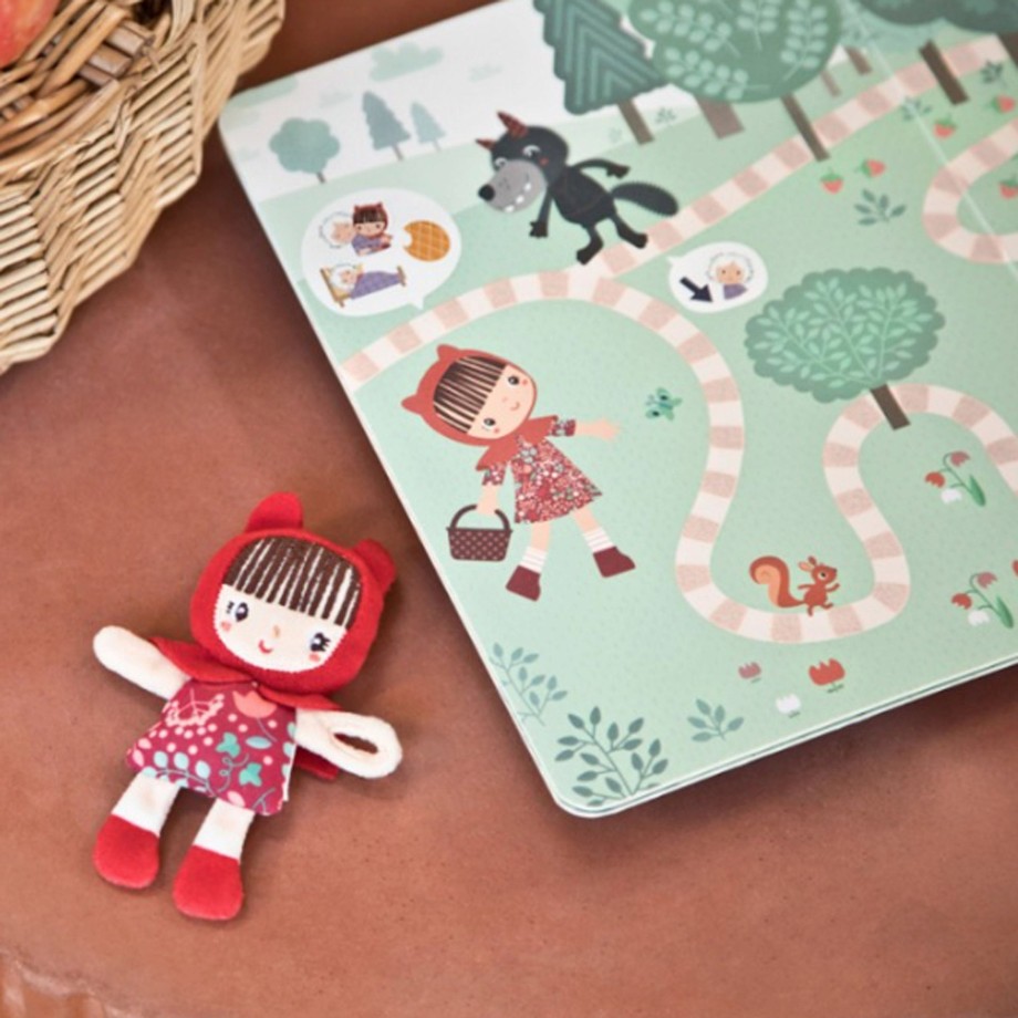 Toys Lilliputiens Books & Flash Cards | Lilliputiens Little Red Riding Hood - Journey Book