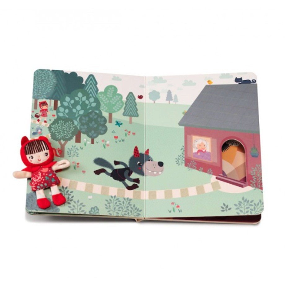 Toys Lilliputiens Books & Flash Cards | Lilliputiens Little Red Riding Hood - Journey Book