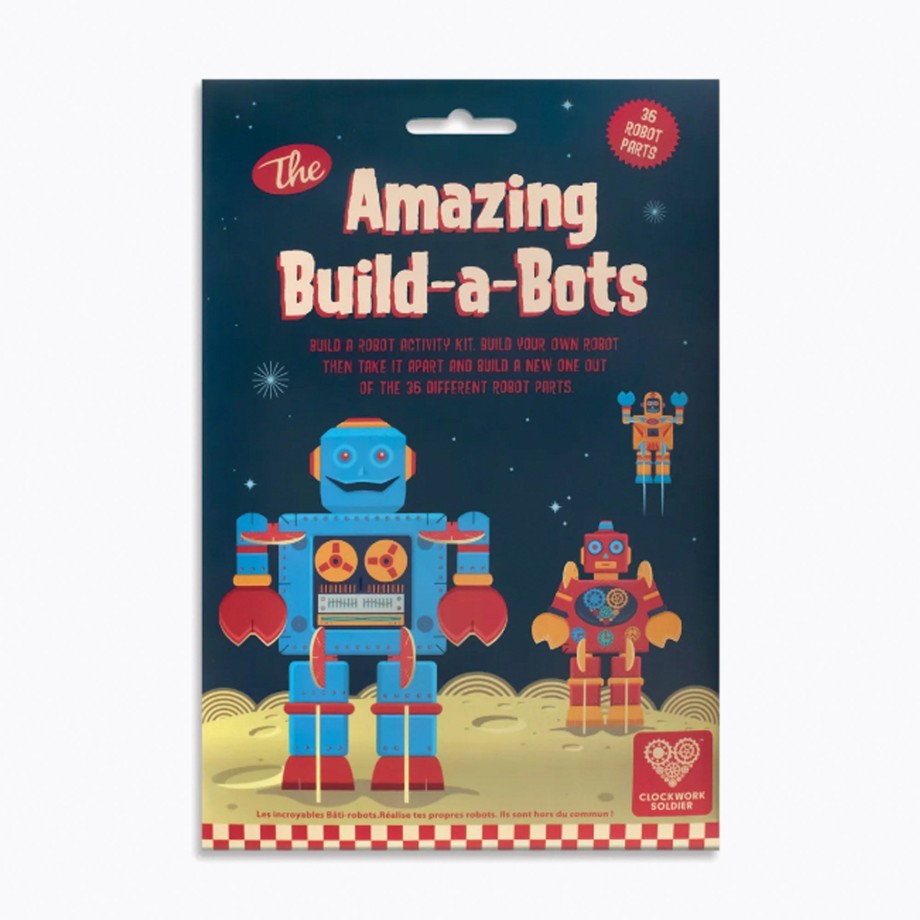 Playtime Clockwork Soldier Games & Puzzles | Clockwork Soldier The Amazing Build-A-Bots