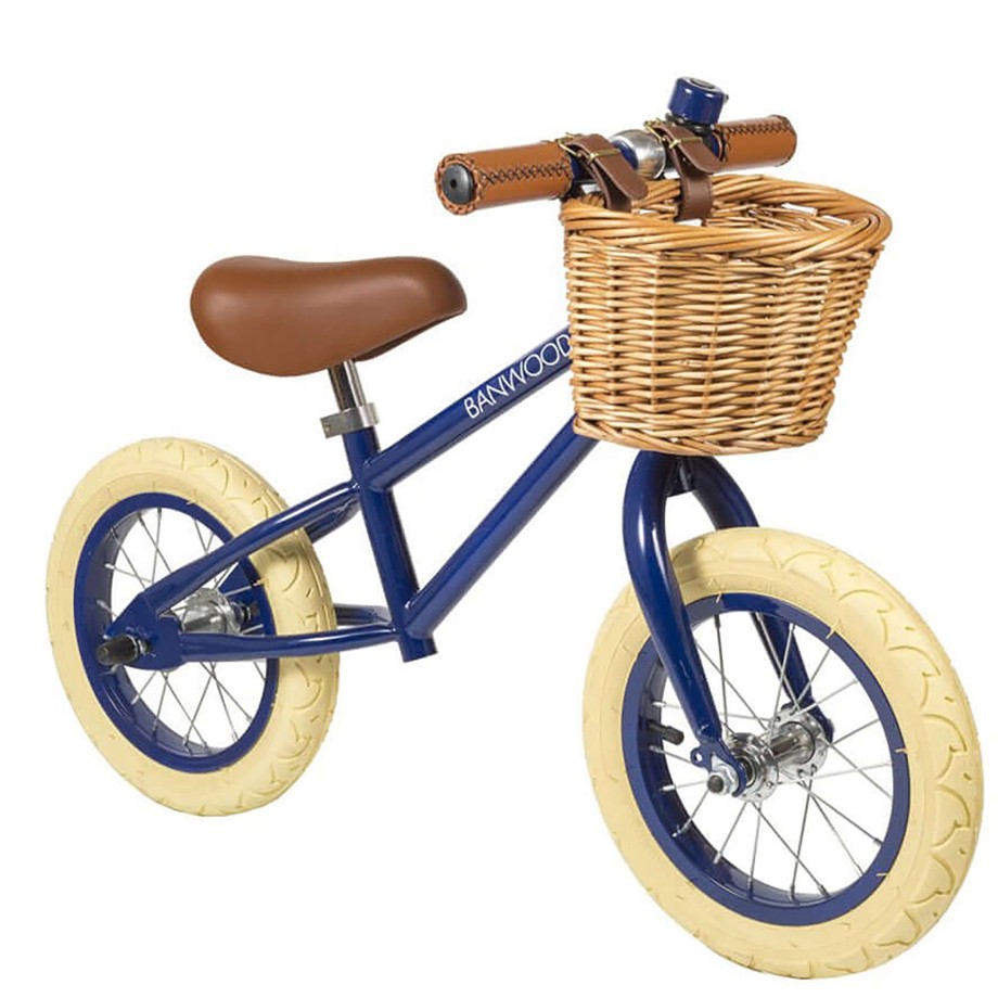 Playtime Banwood Bikes & Trikes | Banwood First Go Kids Balance Bike - Navy