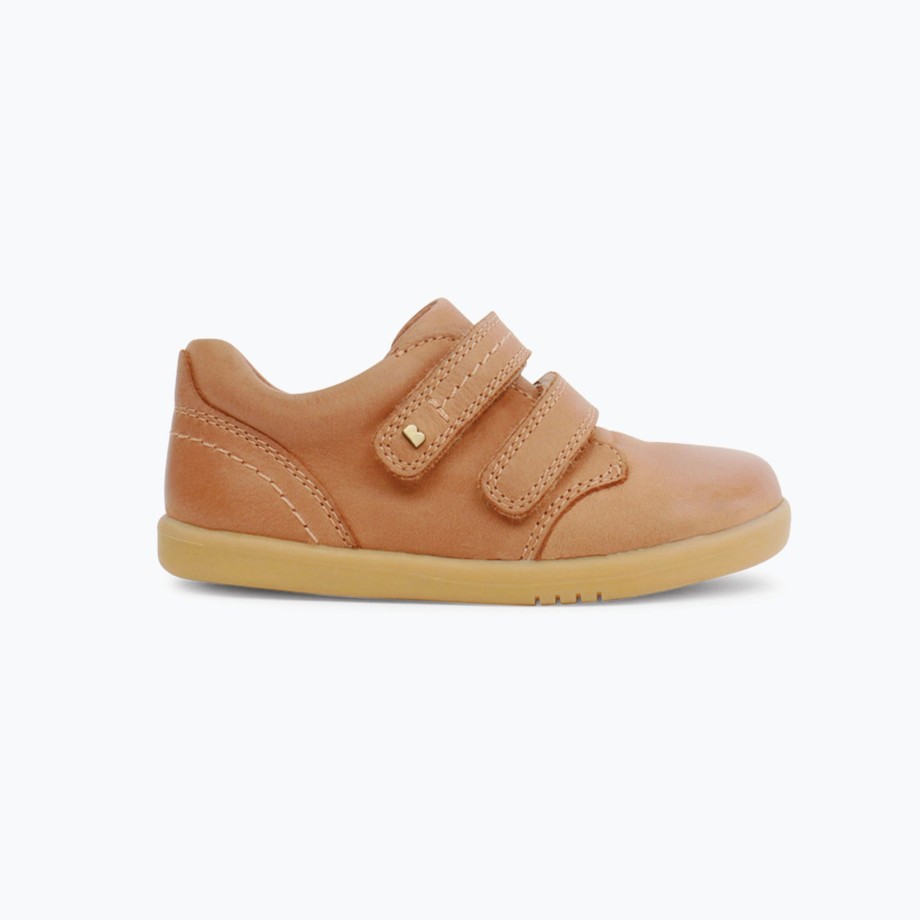 Clothing & Shoes Bobux Shoes & Trainers | Bobux I-Walk Port Kids Shoes - Caramel