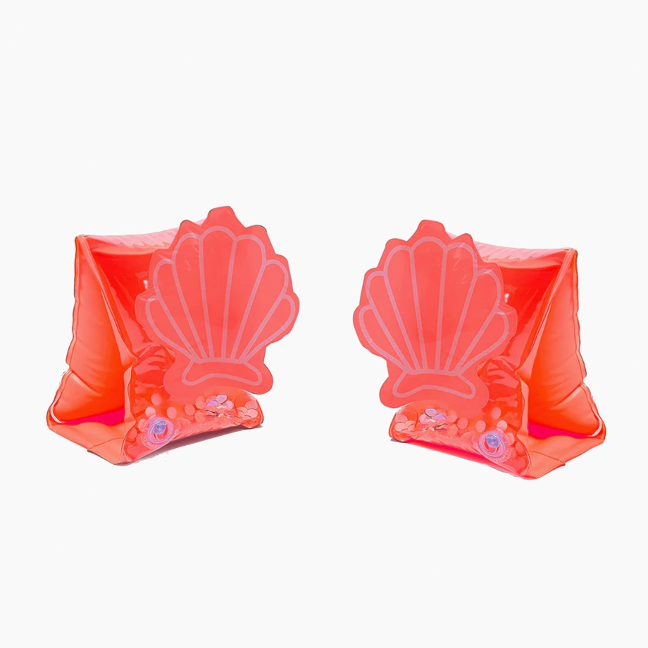 Clothing & Shoes Sunnylife Swimwear | Sunnylife Buddy Float Armbands - Neon Coral