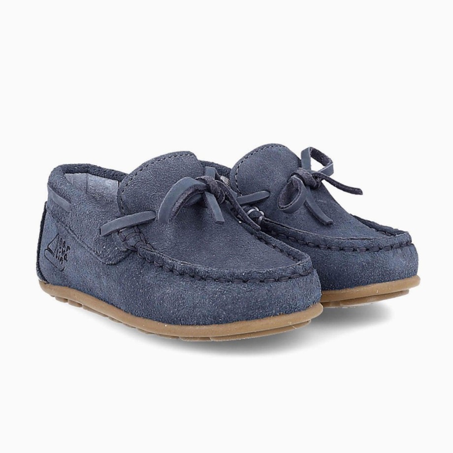 Clothing & Shoes Garvalin Shoes & Trainers | Garvalin Boys Mocassins Loafers In Leather - Navy