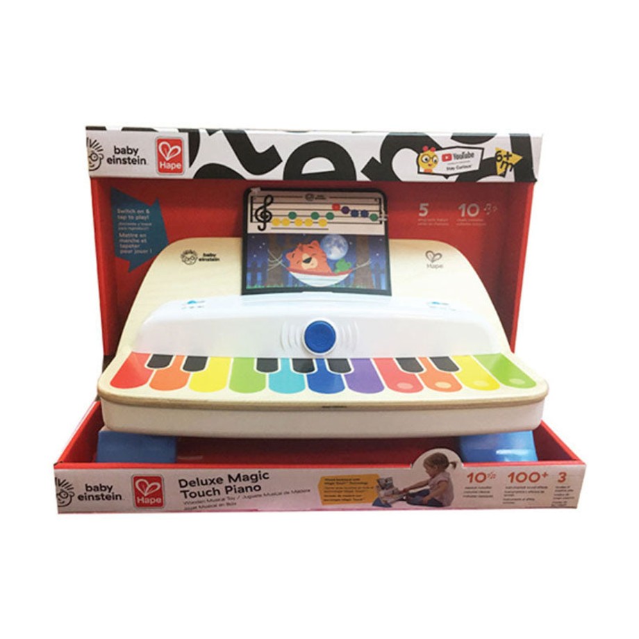 Toys Hape Musical Toys | Hape Deluxe Musical Magic Touch Piano