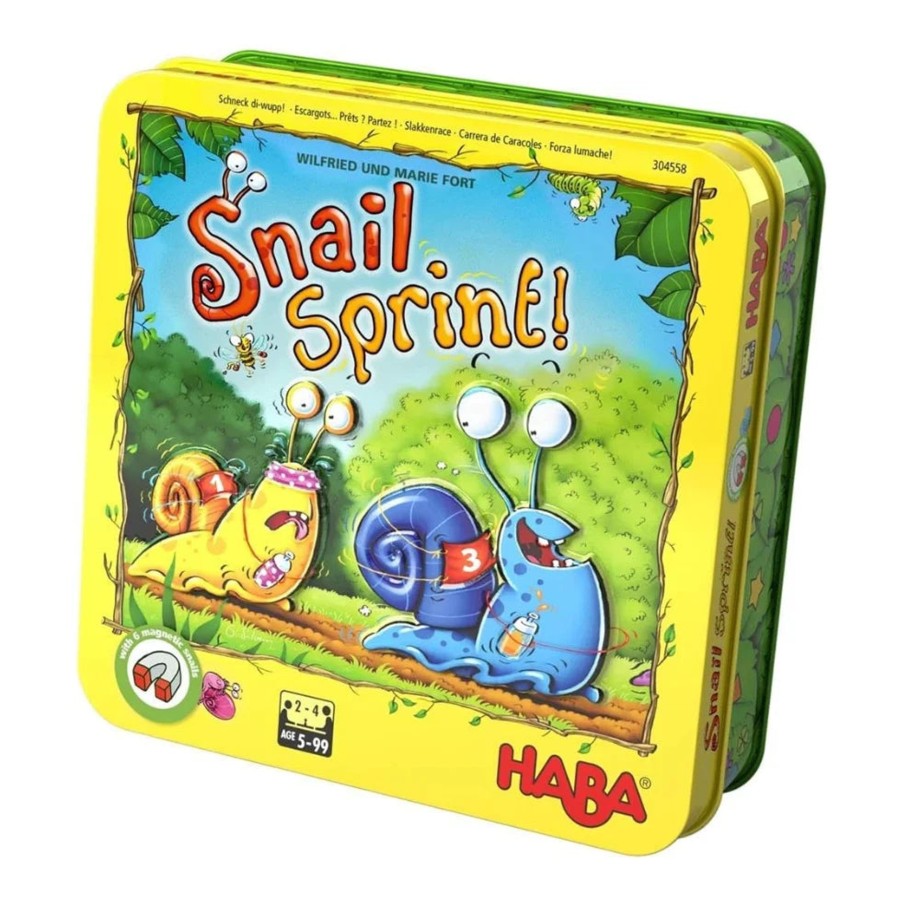 Playtime HABA Games & Puzzles | Haba Snail Sprint - Travel Game