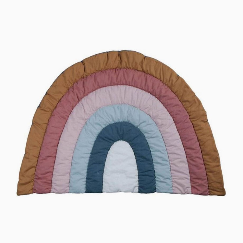 Nursery Fabelab Nursery Decor | Fabelab Rainbow Blanket/ Mat