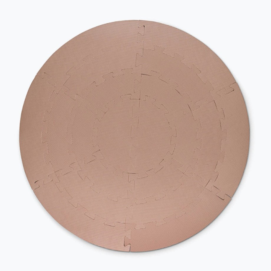 Nursery That's Mine Nursery Decor | That'S Mine Foam Playmat Circle Light Brown