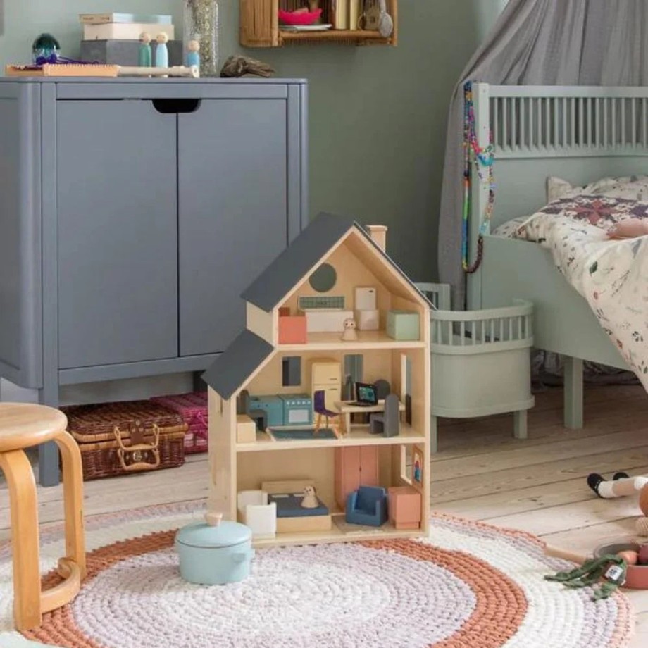 Playtime Sebra Role Play | Sebra Wooden Doll'S House