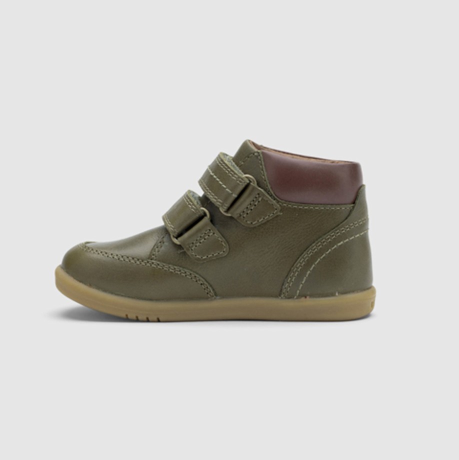 Clothing & Shoes Bobux Shoes & Trainers | Bobux I-Walk Timber Boots - Olive