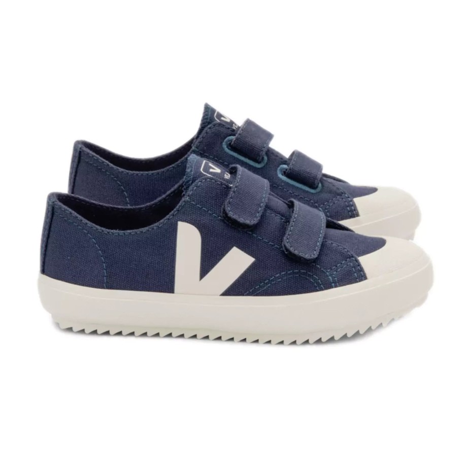 Clothing & Shoes Veja Shoes & Trainers | Veja Ollie Canvas Trainer - Marine Pierre