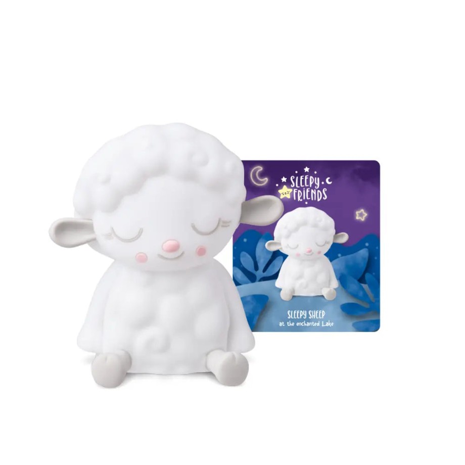 Toys Tonies Books & Flash Cards | Tonies Sleepy Sheep Night Light Bedtime Audio Character