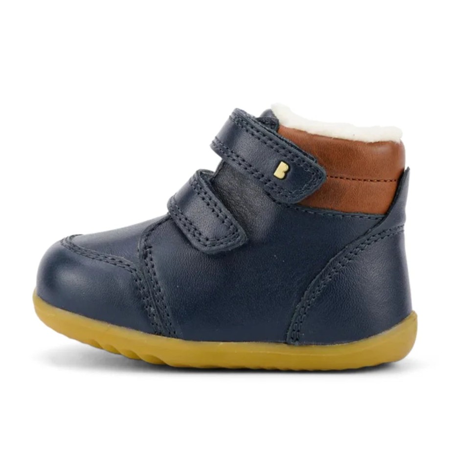 Clothing & Shoes Bobux Shoes & Trainers | Bobux I-Walk Navy Timber Kids Boots