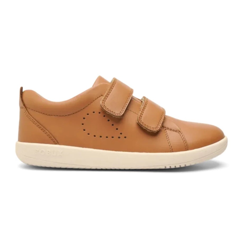 Clothing & Shoes Bobux Shoes & Trainers | Bobux I Walk Grass Court - Caramel