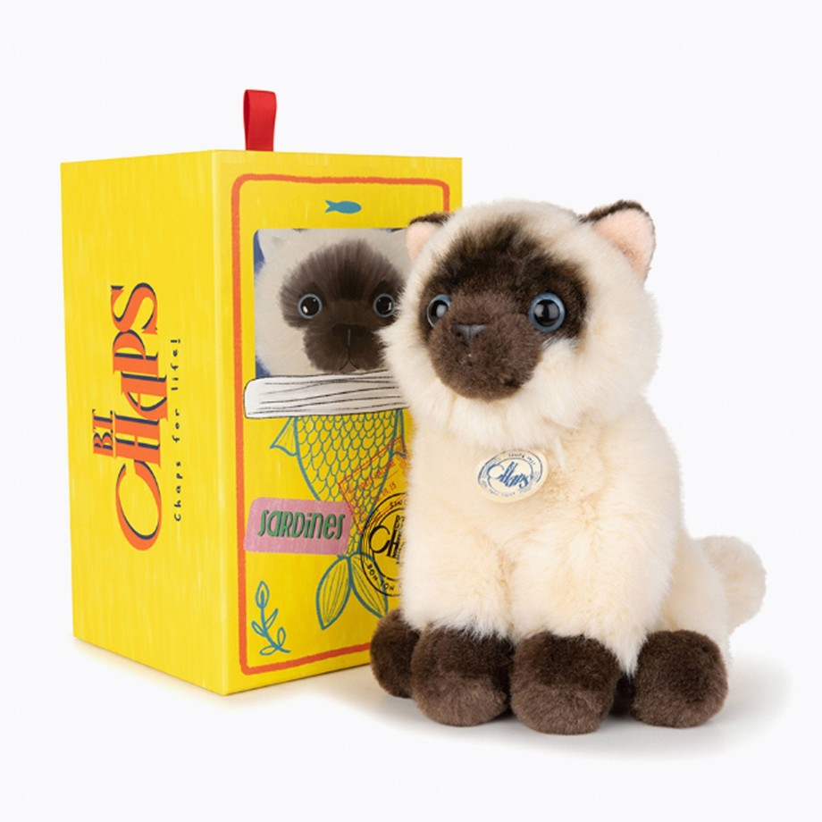 Toys BT Chaps Soft Toys | Bt Chaps Eddie The Siamese In Giftbox