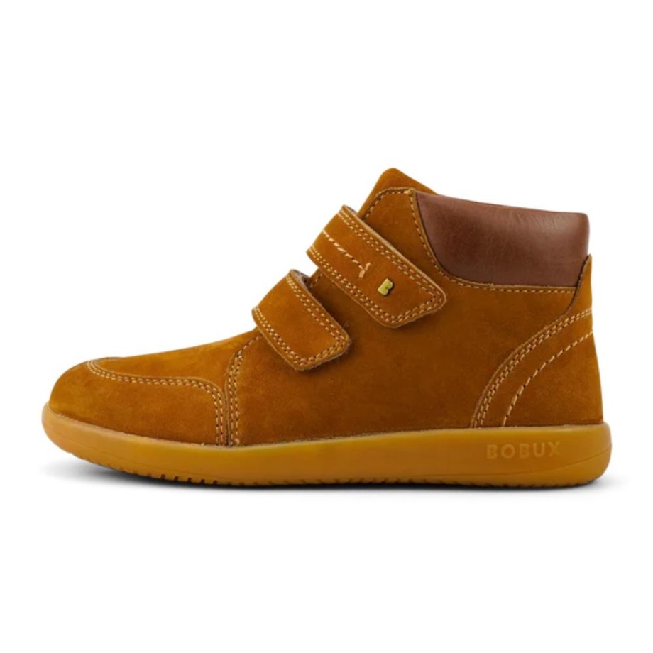 Clothing & Shoes Bobux Shoes & Trainers | Bobux I-Walk Mustard Timber Kids Boots