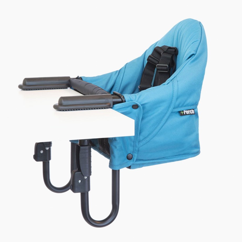 Mealtime Guzzi+Guss High Chairs & Accessories | Guzzie+Guss Perch Hook On Chair Highchair - Aqua