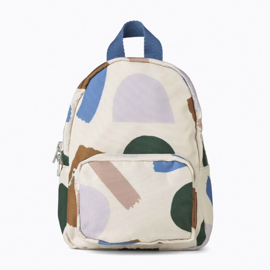 Clothing & Shoes Liewood Kids Bags | Liewood Saxo Backpack Mini - Paint Stroke/ Sandy