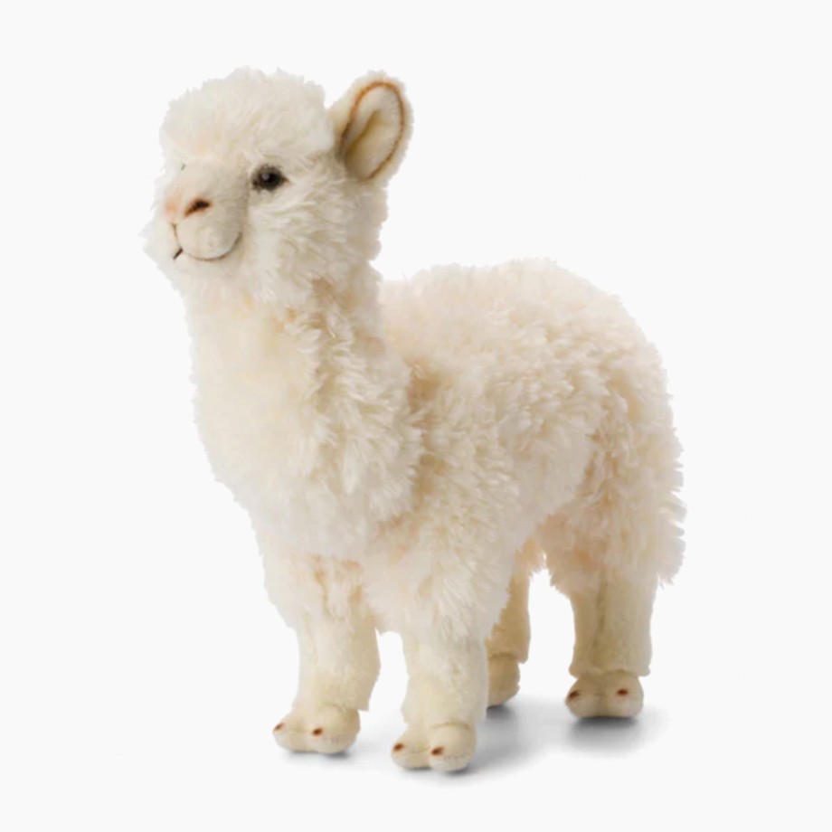 Nursery WWF Mobiles & Soothers | Wwf Plush Soft Toy - White Alpaca