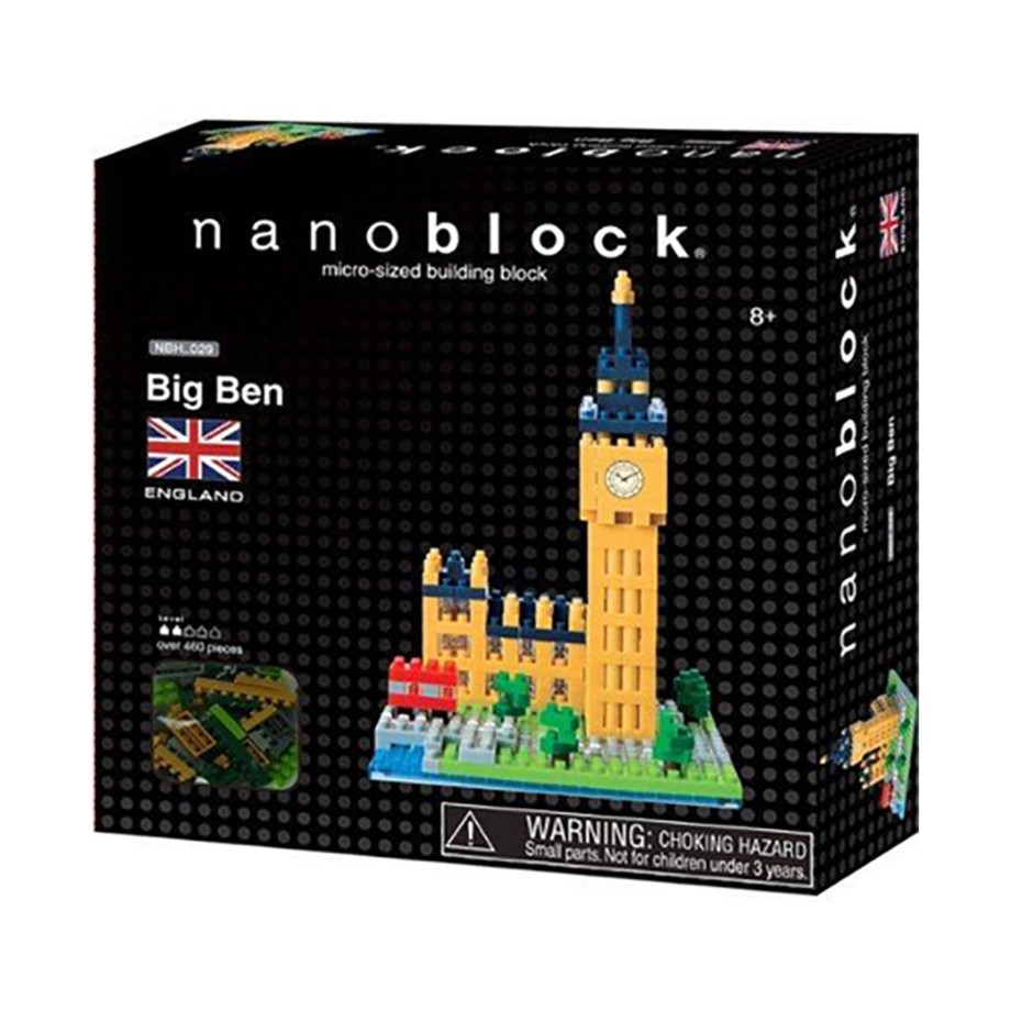 Toys Nanoblock Building Blocks | Nanoblock Big Ben