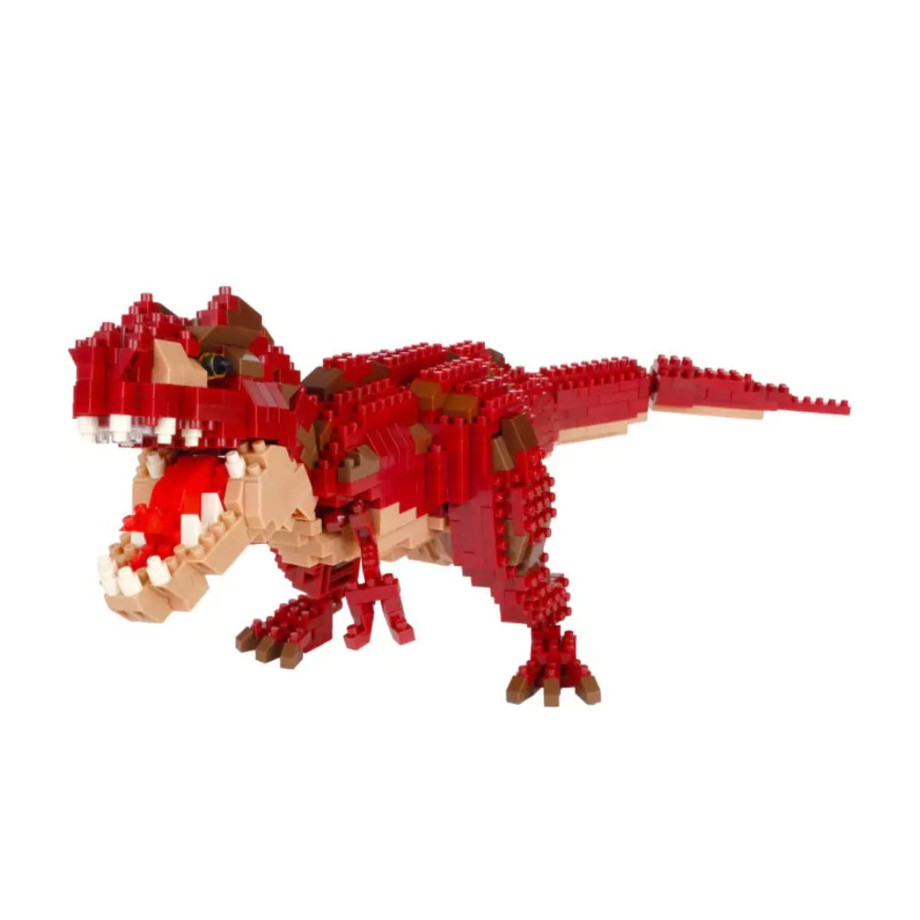 Toys Nanoblock Building Blocks | Nanoblock T-Rex Deluxe Edition