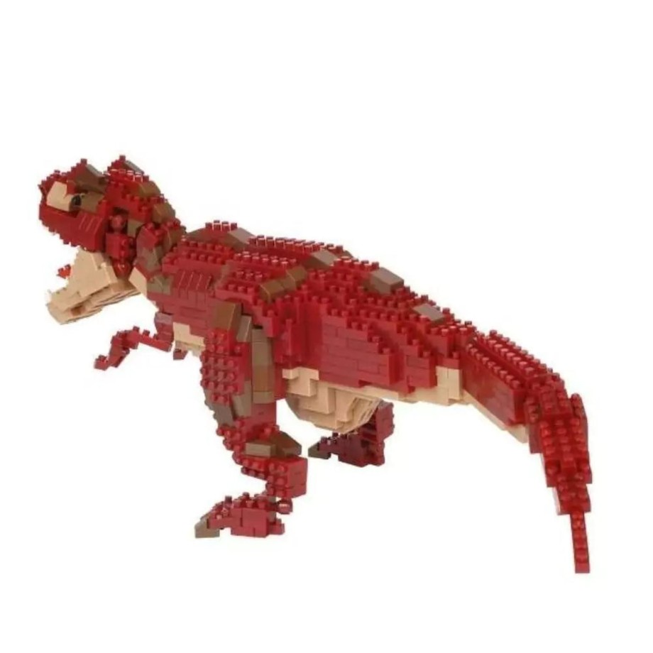 Toys Nanoblock Building Blocks | Nanoblock T-Rex Deluxe Edition