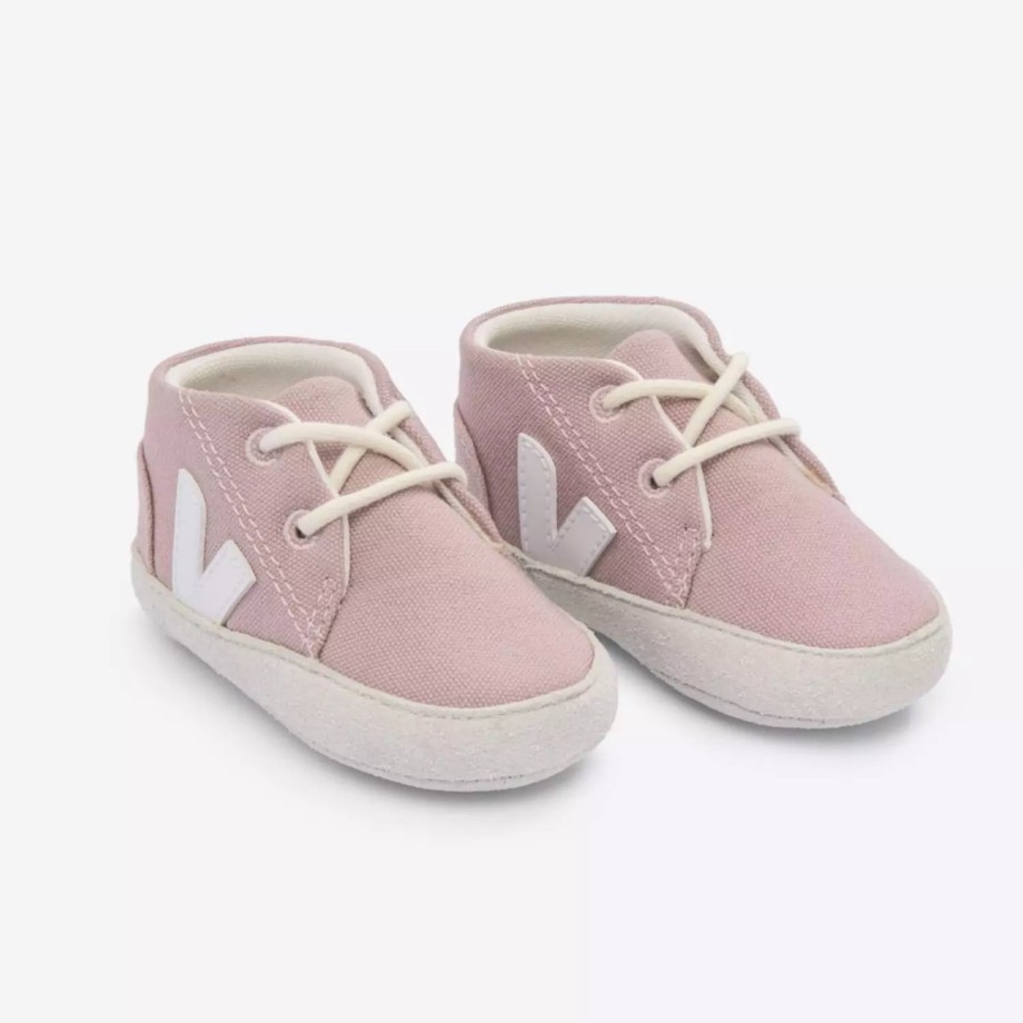 Clothing & Shoes Veja Shoes & Trainers | Veja Baby Pre-Walker Shoes - Babe White