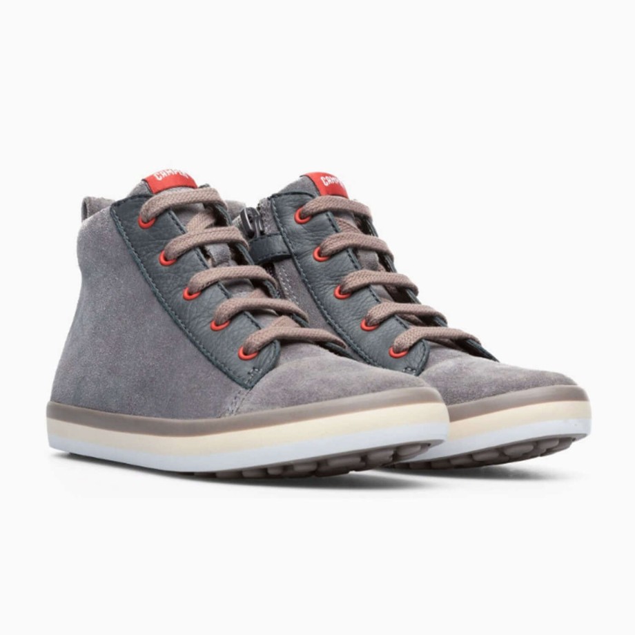 Clothing & Shoes Camper Shoes & Trainers | Camper Pursuit Boys Boots - Grey