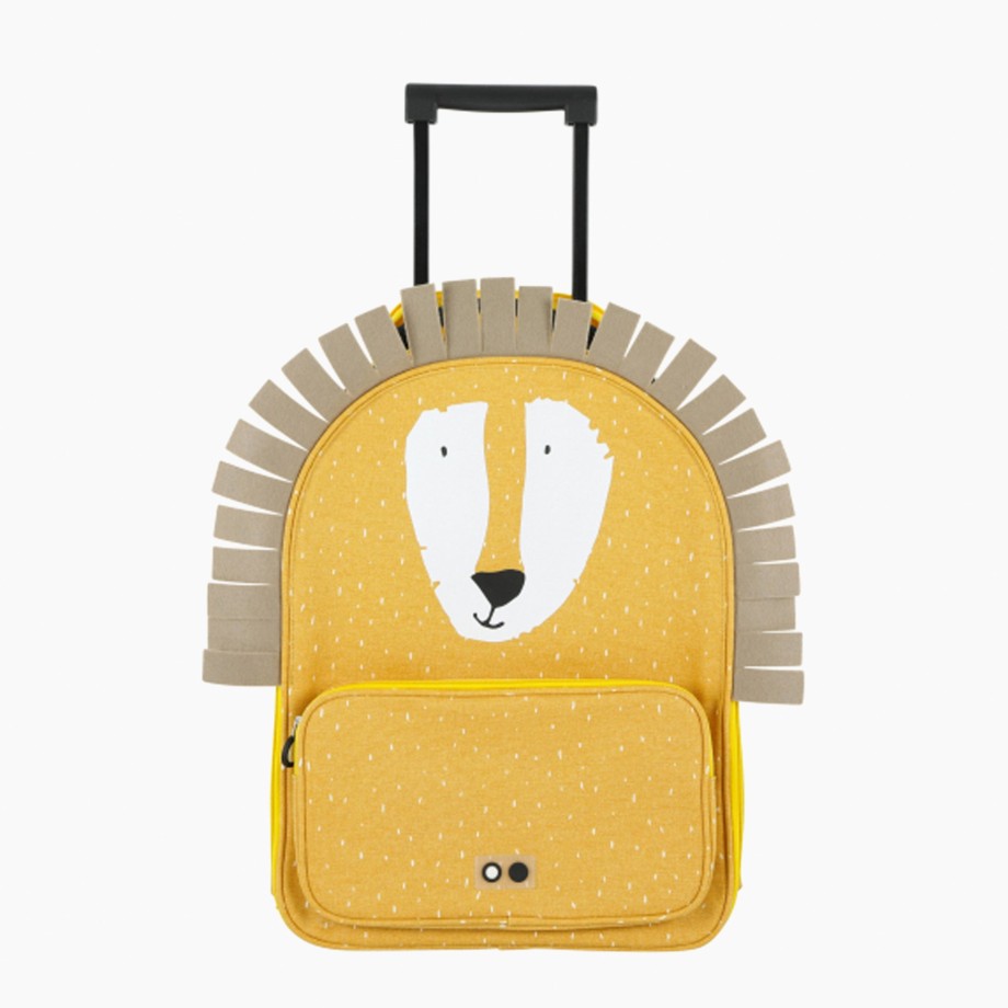 Clothing & Shoes Trixie Kids Bags | Trixie Kids Travel Suitcase Trolley - Mr. Lion