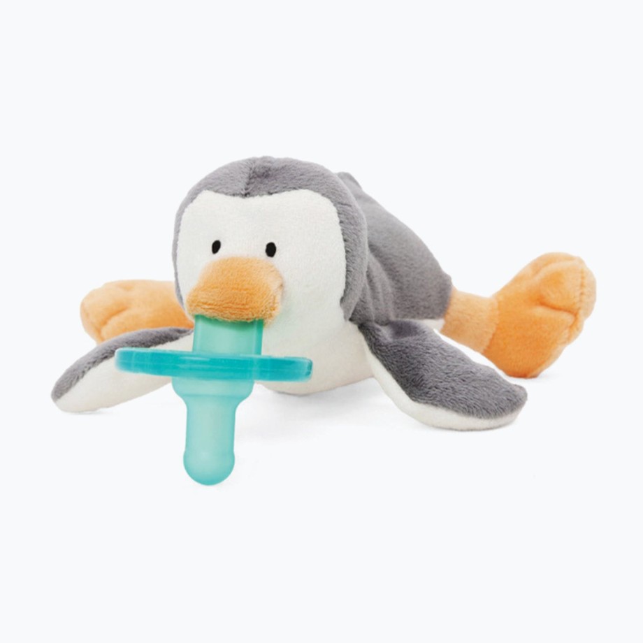 Nursery WubbaNub Mobiles & Soothers | Wubbanub Dummy Comforter With Toy - Baby Penguin