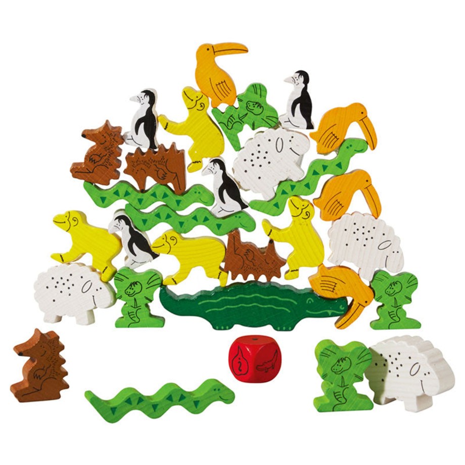 Playtime HABA Games & Puzzles | Haba Animal Upon Animal Stacking Game - 29 Pieces