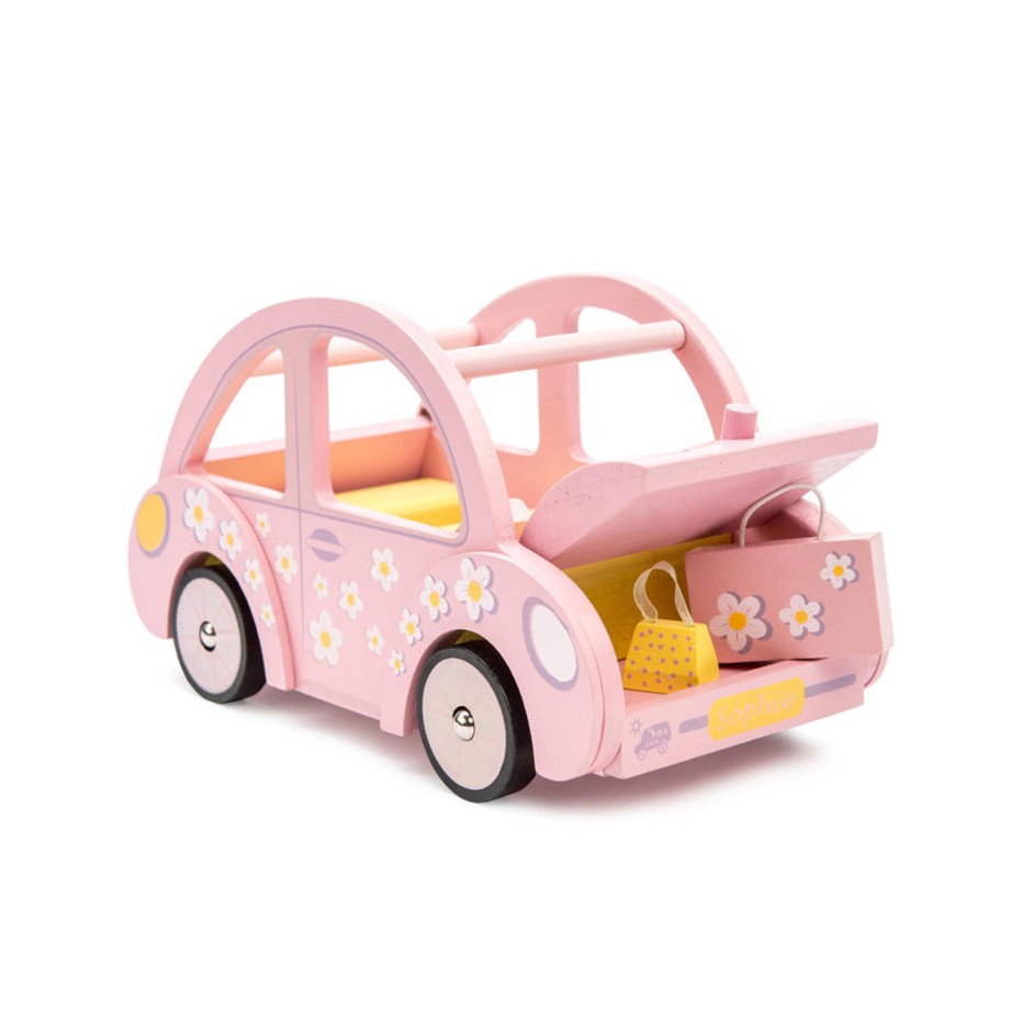 Playtime Le Toy Van Role Play | Le Toy Van Sophies Car - Pink