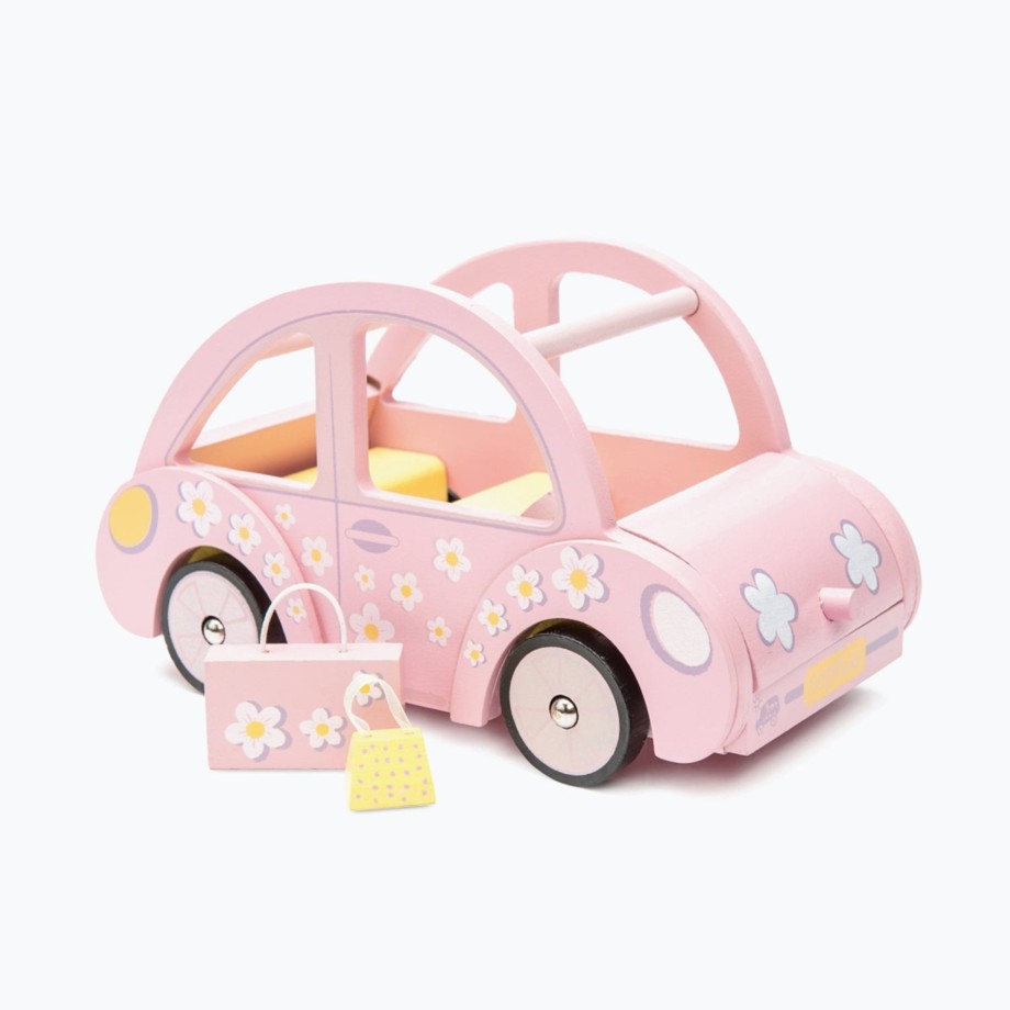 Playtime Le Toy Van Role Play | Le Toy Van Sophies Car - Pink