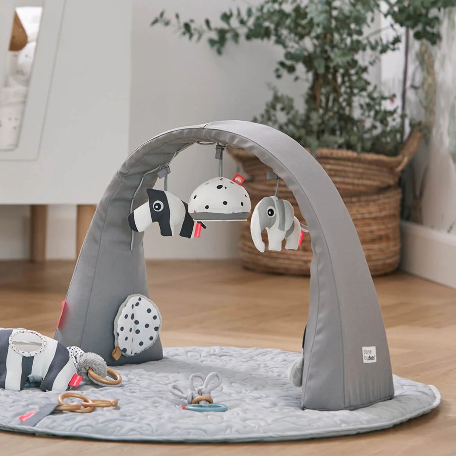 Toys Done By Deer Baby Activity & Play Mats | Done By Deer Activity Gym - Grey