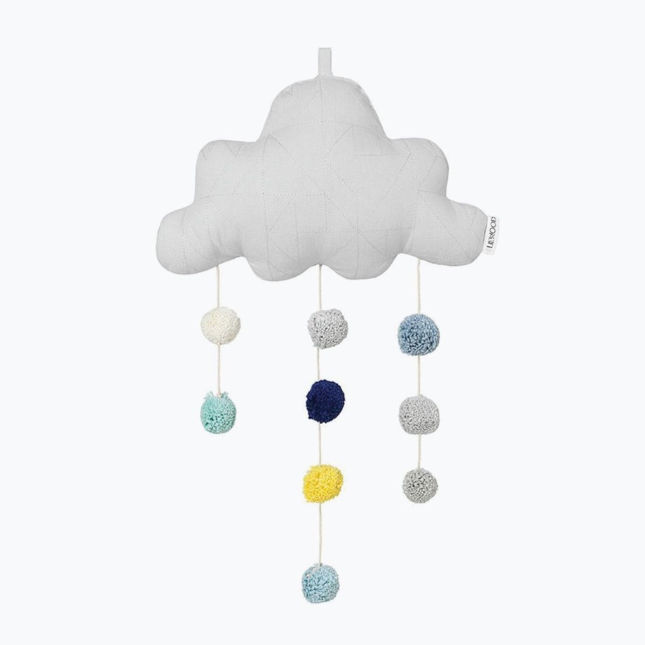 Nursery Liewood Nursery Decor | Liewood Clara Cloud Baby Mobile Large - Grey