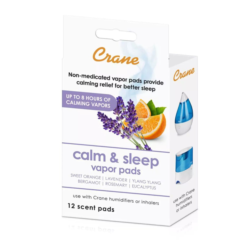 Nursery Crane Mobiles & Soothers | Crane Drop 2.0 Calm & Sleep Vapour Pads - Lavender