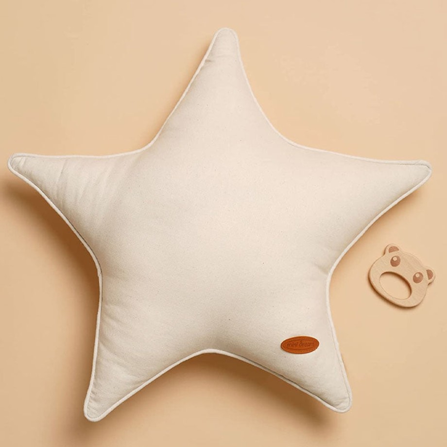 Nursery MiniDream Nursery Decor | Minidream Organic Kids Star Cushion