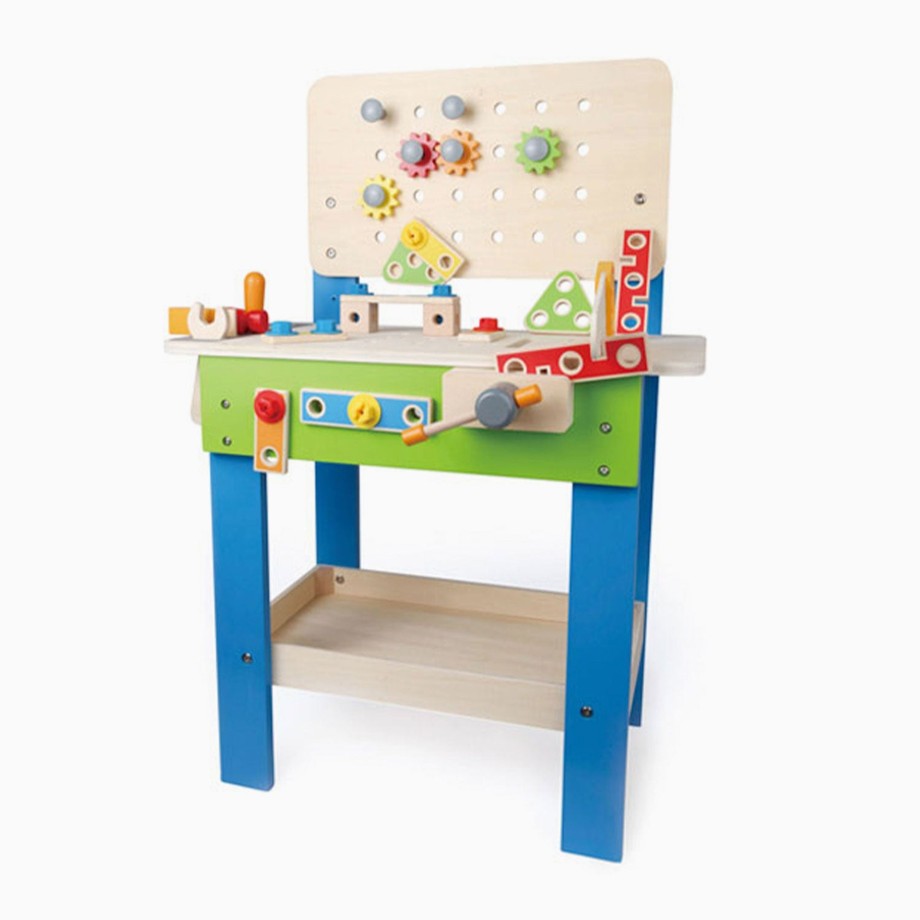 Playtime Hape Role Play | Hape Master Workbench - 35 Pieces