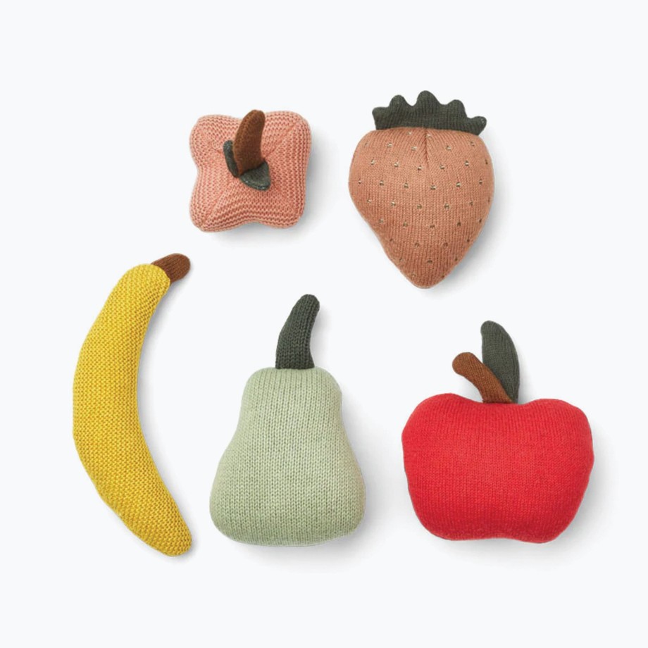 Playtime Liewood Role Play | Liewood Lisa Playfood 5 Pack - Fruit