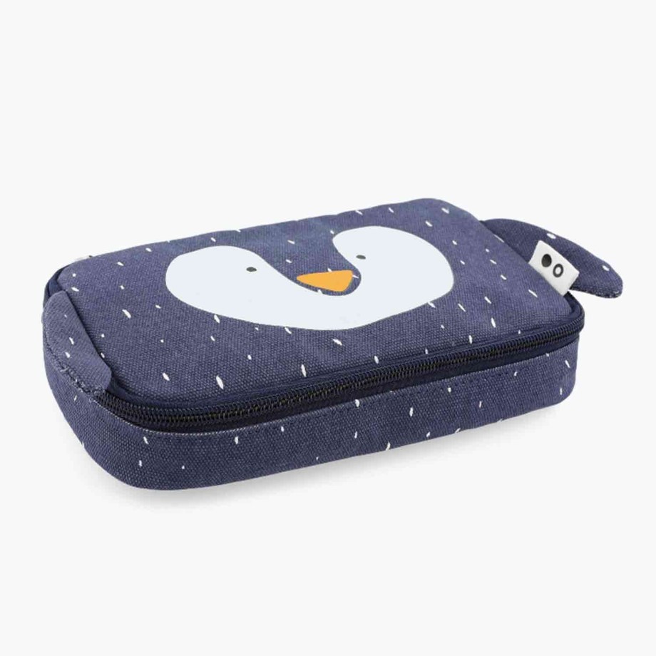 Clothing & Shoes Trixie Kids Bags | Trixie Pencil Case Rectangular - Animals