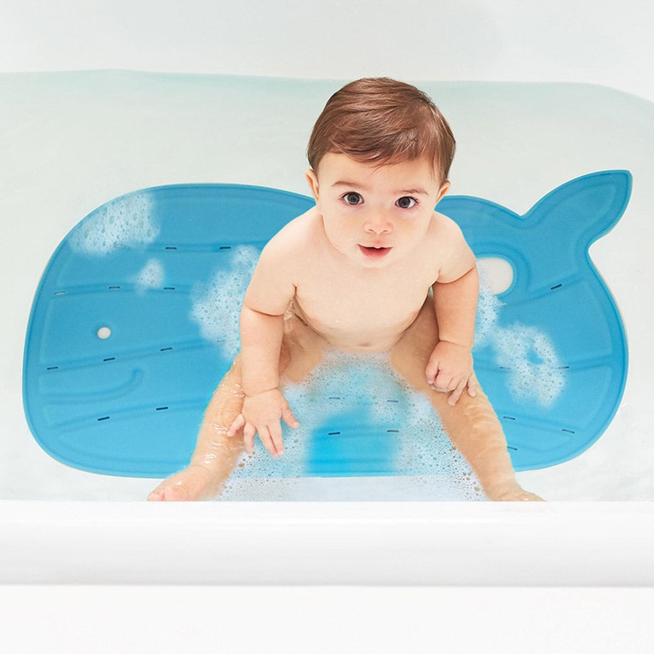 Bathtime Skip Hop Baby Baths & Towels | Skip Hop Moby Bath Mat - Blue