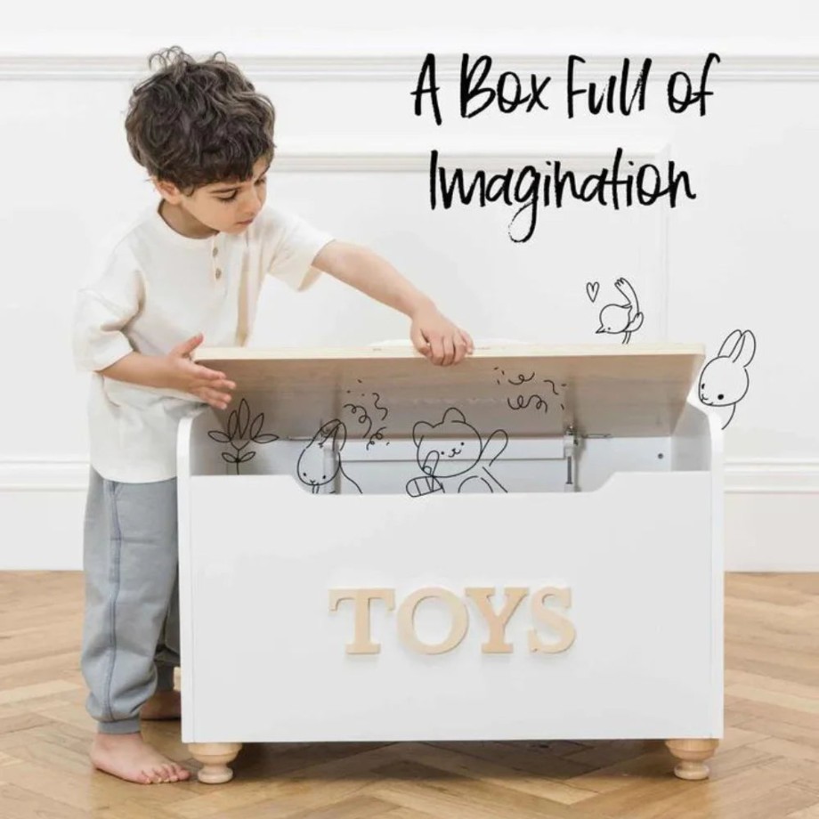 Nursery Le Toy Van Storage | Le Toy Van Wooden Toy Storage Box