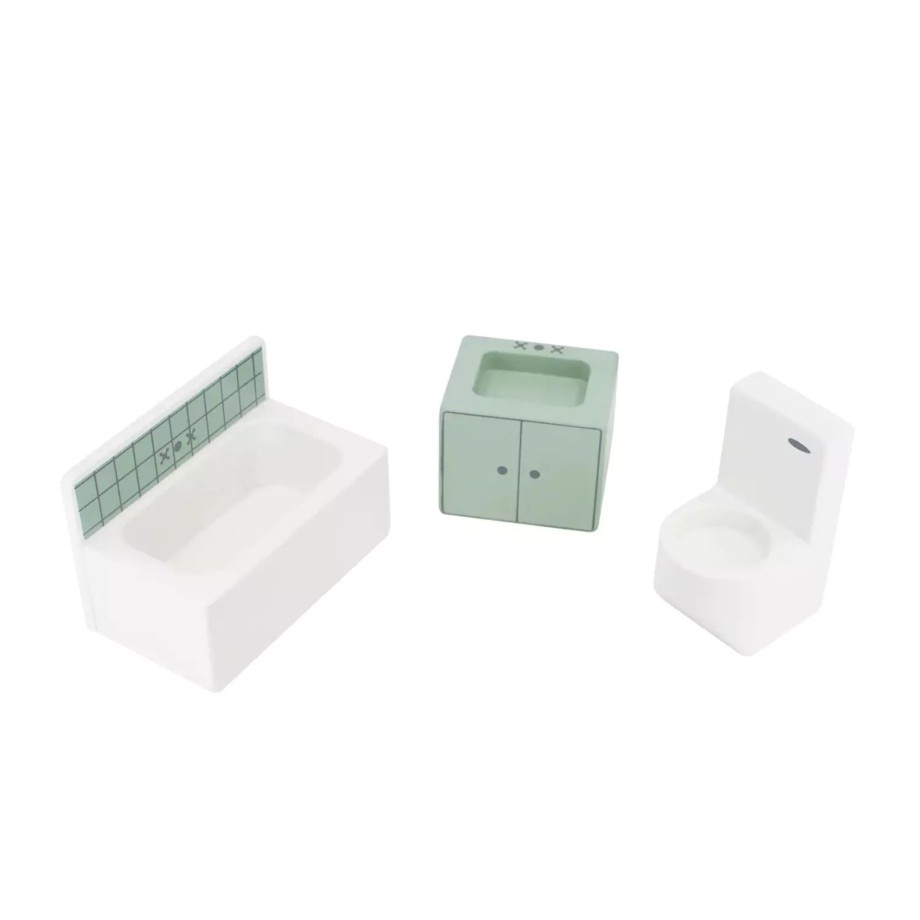 Playtime Sebra Role Play | Sebra Dolls House Bathroom Furniture Set