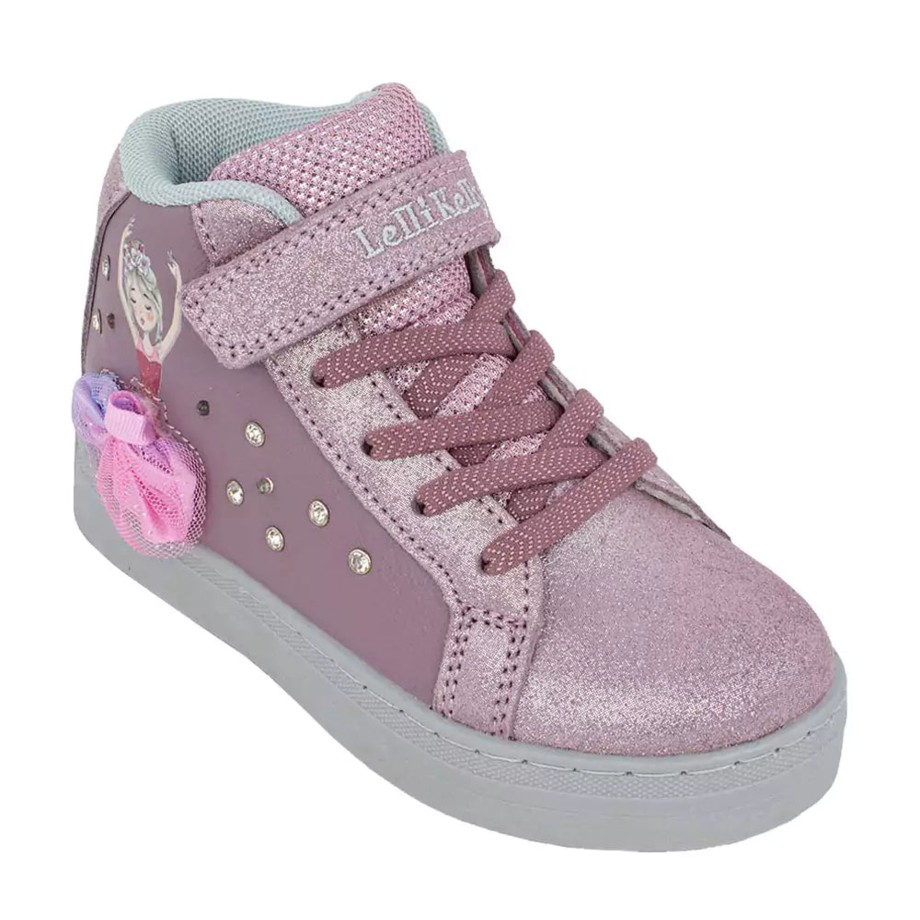 Clothing & Shoes Lelli Kelly Shoes & Trainers | Lelli Kelly Millie Stelle Leather Trainer - Blush Pink