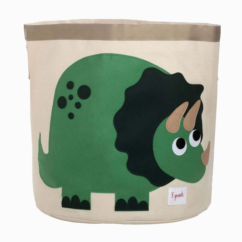 Nursery 3 Sprouts Storage | 3 Sprouts Storage Bin - Dinosaur