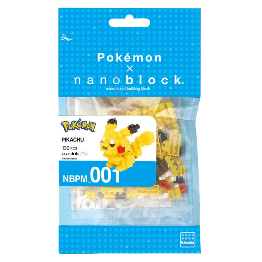 Toys Nanoblock Building Blocks | Nanoblock Pikachu Pokemon