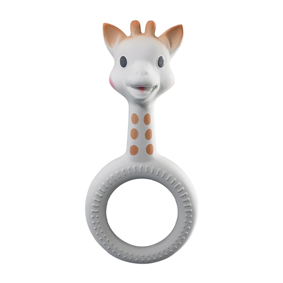 Toys Sophie la Girafe Comforters & Teething Toys | Sophie La Girafe So Pure Texture Teething Ring