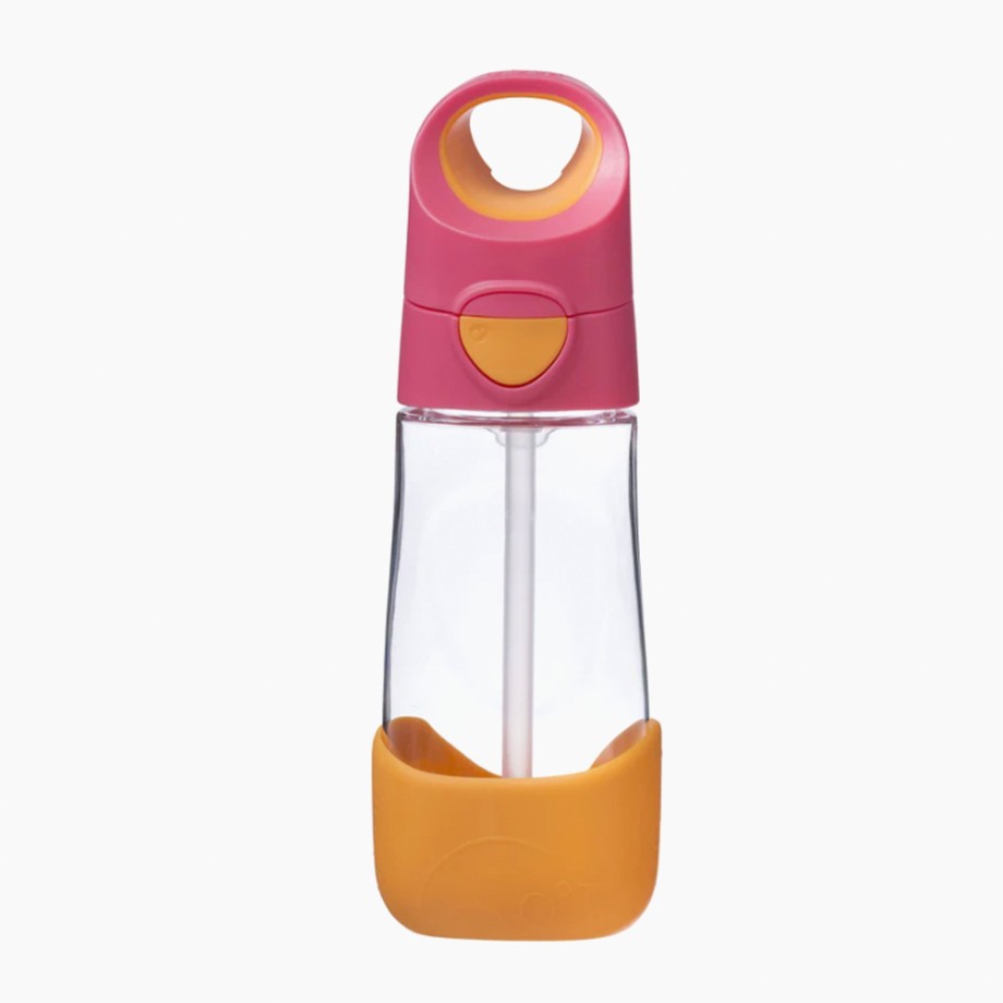 Mealtime B.Box Water Bottles | B.Box Kids Drinking Bottle 450Ml - Strawberry Shake