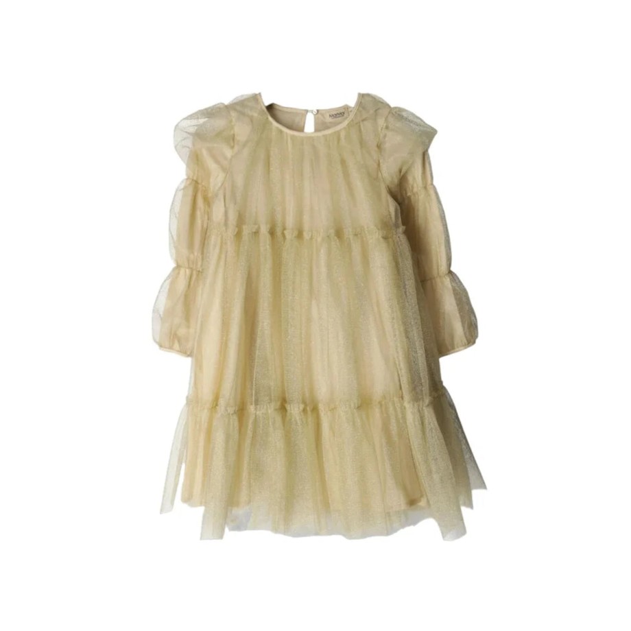 Clothing & Shoes MarMar Copenhagen Partywear & Dress Up | Marmar Copenhagen Drew Ballerina Dress - Gold