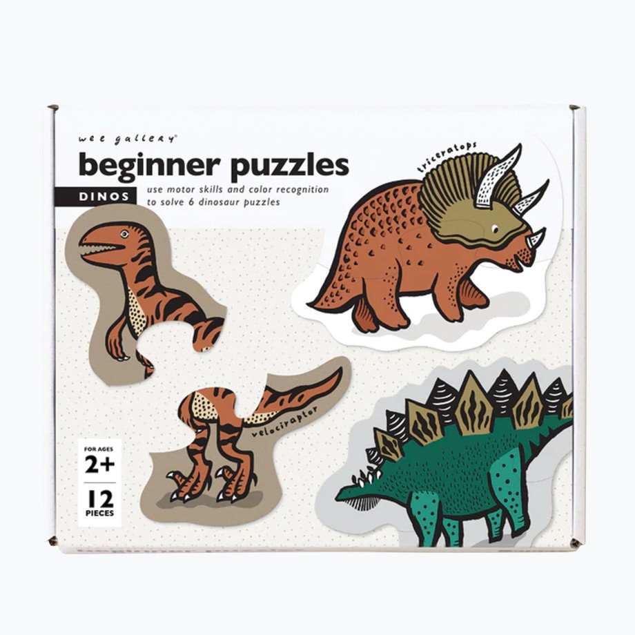 Playtime Wee Gallery Games & Puzzles | Wee Gallery Beginner Puzzles - Dino