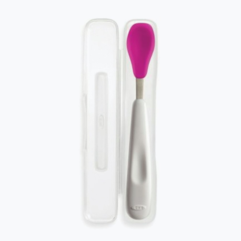 Mealtime OXO Spoon, Cutlery & Placemats | Oxo Tot On The Go Feeding Spoon